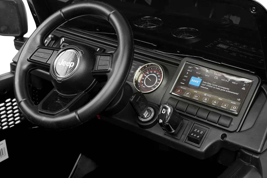 Електромобіль Caretero (Toyz) Jeep Rubicon Black